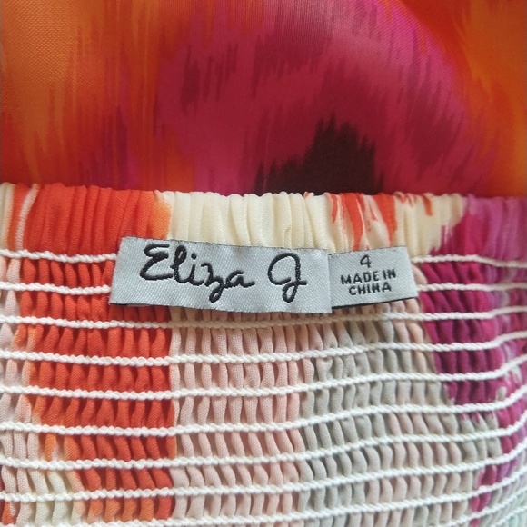 Eliza J Halter Floral Maxi Dress 4 - Picture 6 of 7